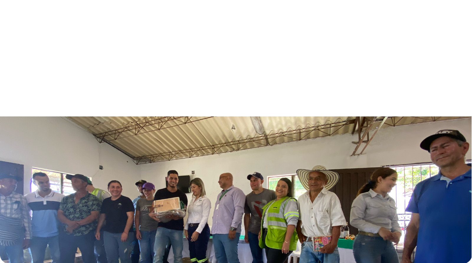 Encuentro de Antioquia Gold con la comunidad